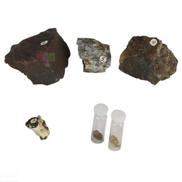 Radioactive Rock Specimens